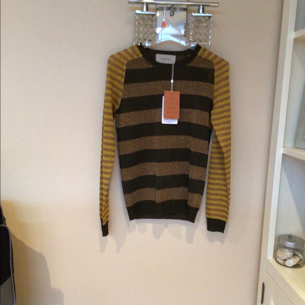 Emma Cook multicoloured Metallic pullover